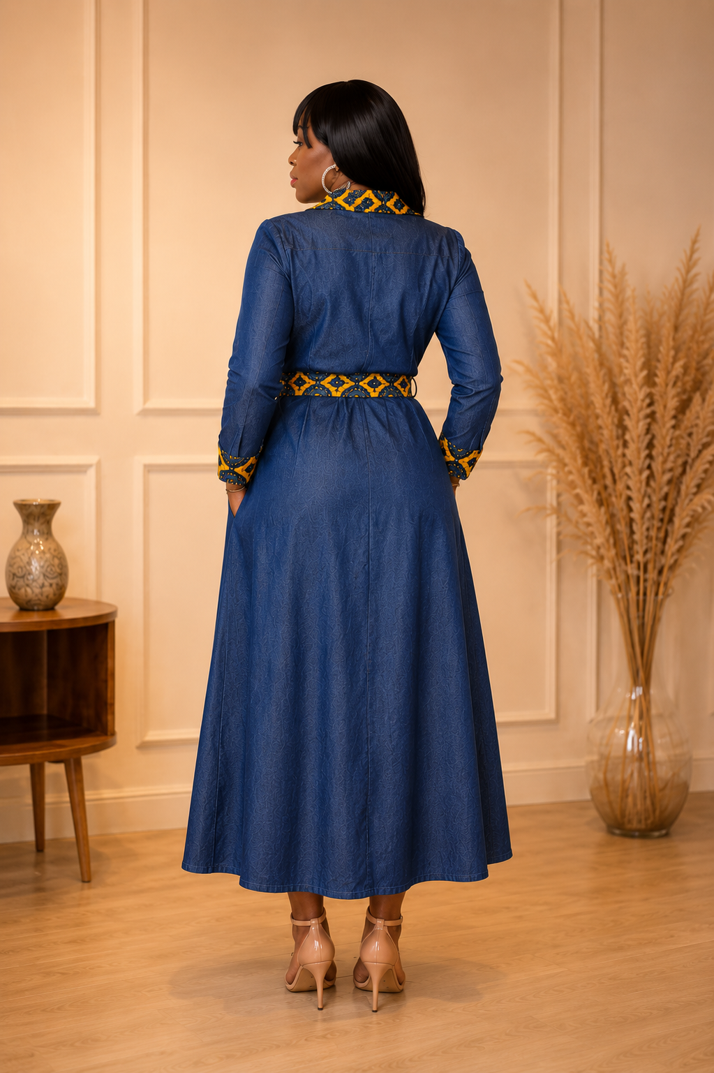 Robe denim