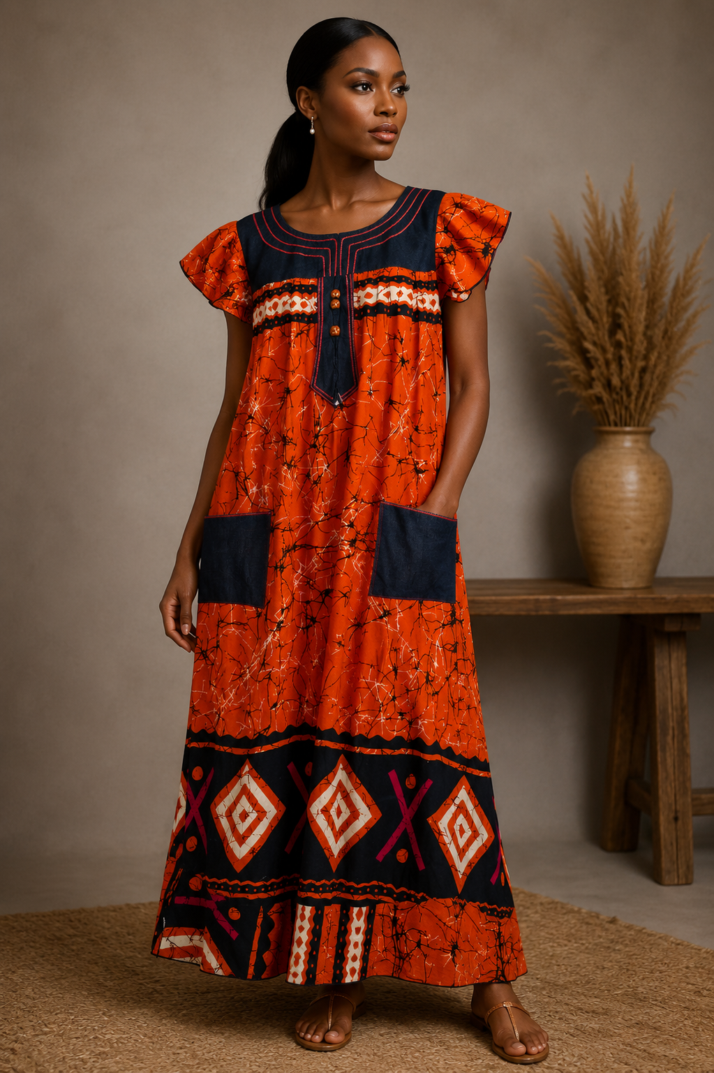 Longue robe éclat Royal