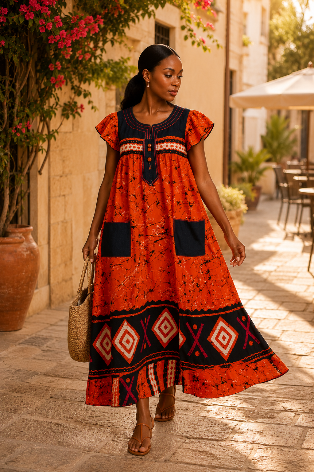 Longue robe éclat Royal